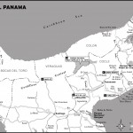 Map of Central Panama
