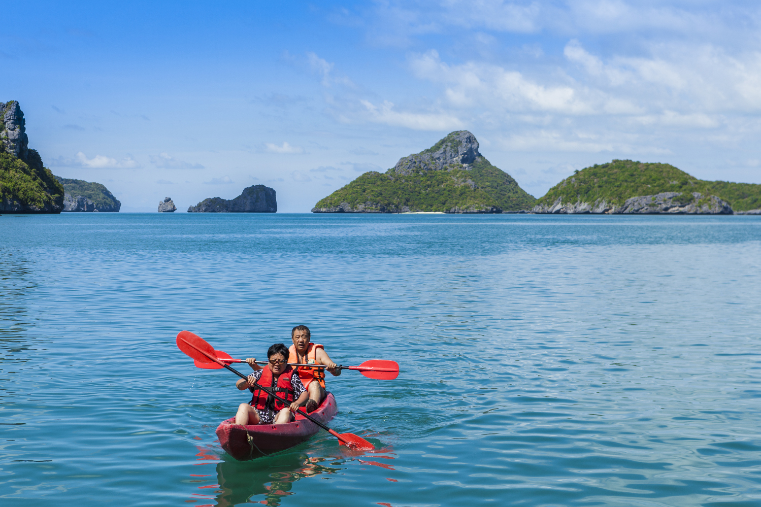 Thailand's Ang Thong National Marine Park is perfect for kayaking © Felix Hug / Getty Images