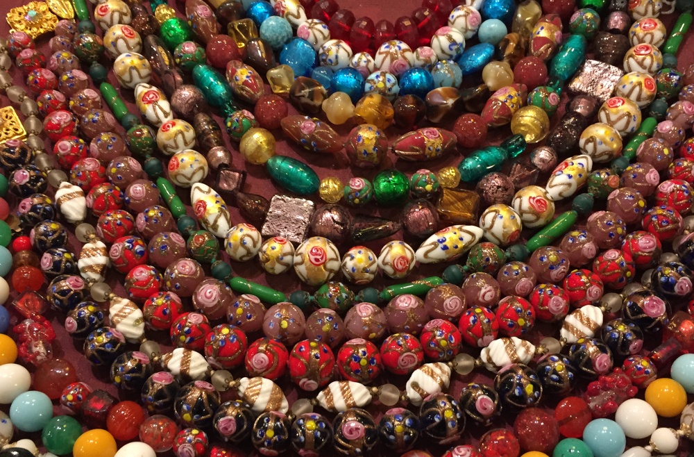 Vintage Venetian glass beads