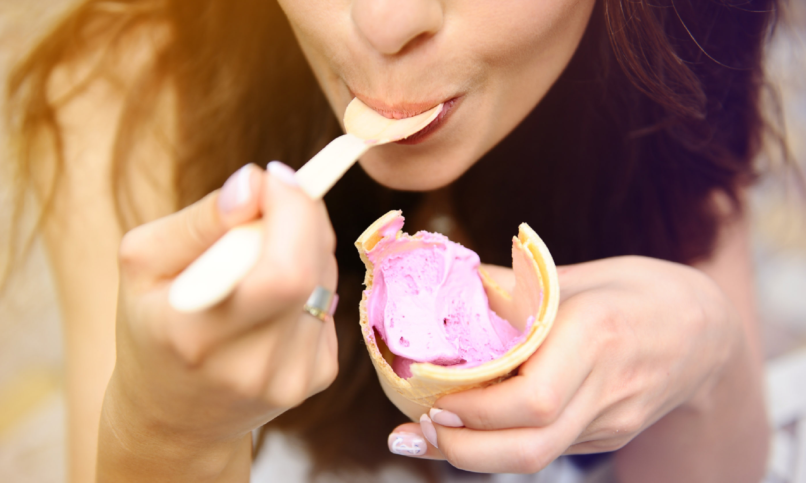 Eating an ice cream (Shutterstock: see credit below)