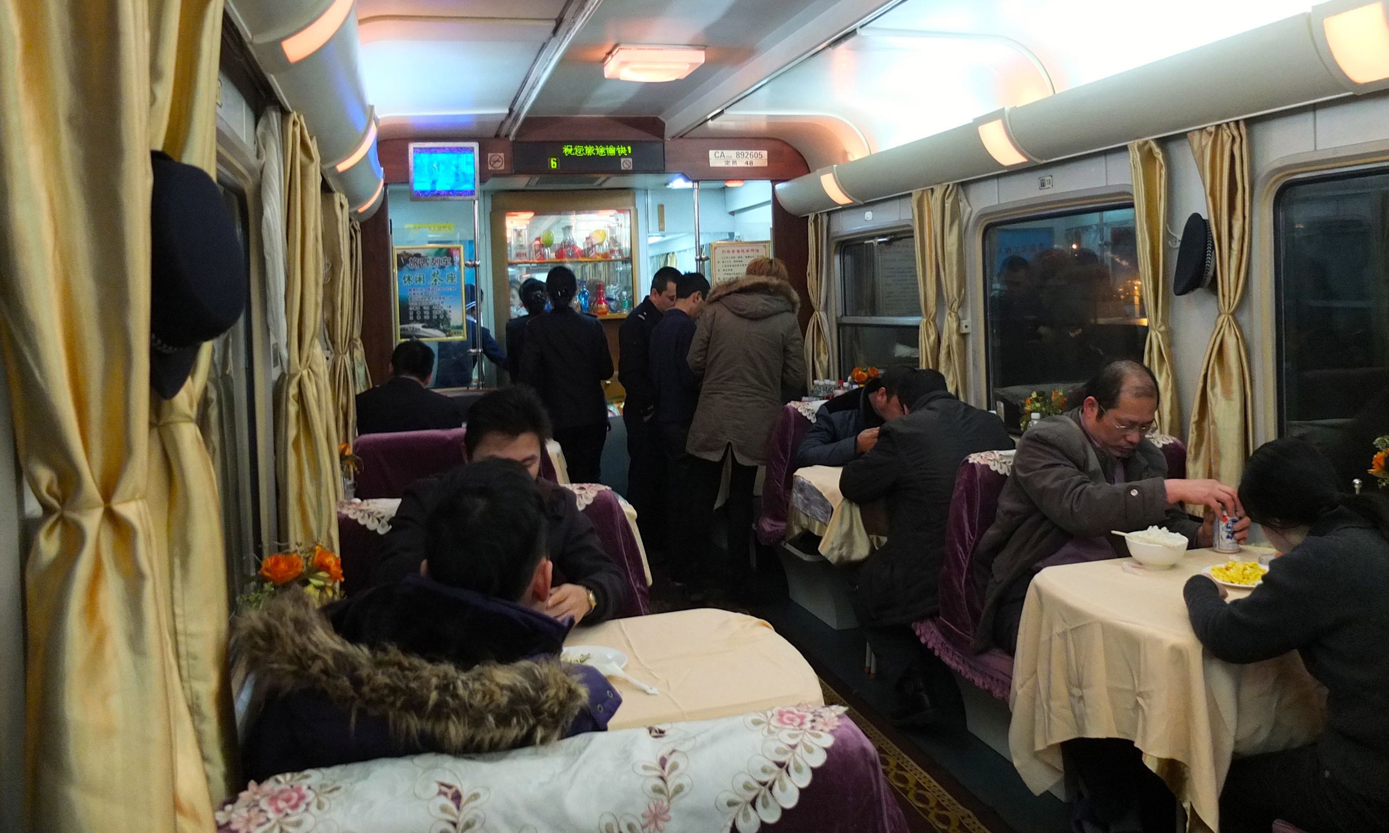Chinese dining car (Matthew Woodward)