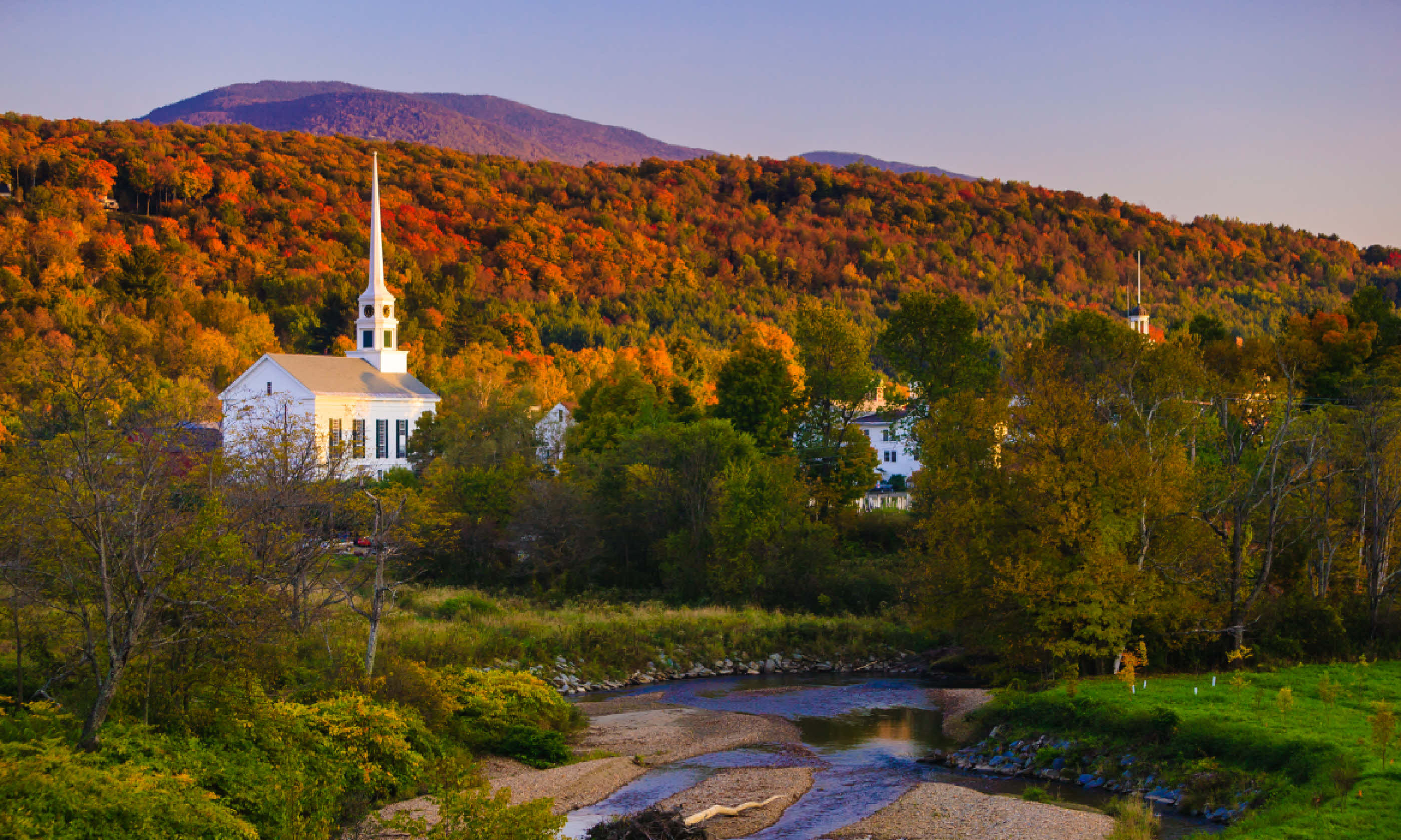 Fall foliage, Vermont (Shutterstock)