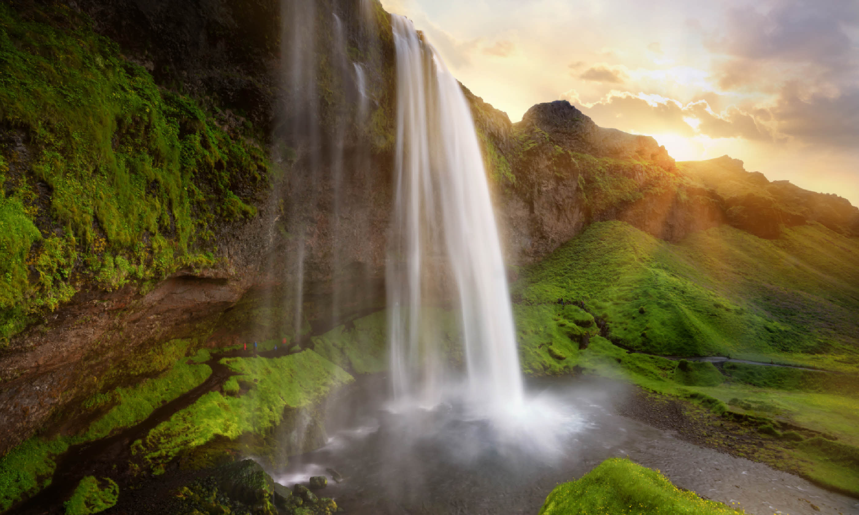 Seljalandsfoss waterfalls, Iceland (Shutterstock: see credit below)