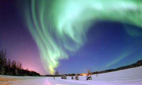Northern lights in Alaska (Beverly & Pack)