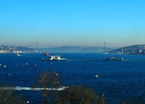 Istanbul bosphorus view
