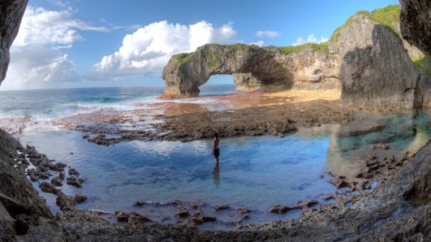 Niue is honeycombed with caves, above and below the waterline.