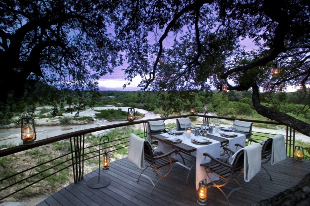 Leadwood Lodge, Sabi Sands, South Africa. With just four suites, each with an outdoor shower, a fireplace and the ...