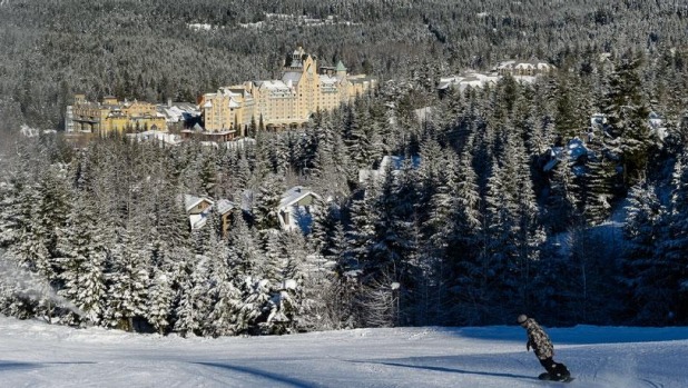 The Fairmont Chateau in Whistler.