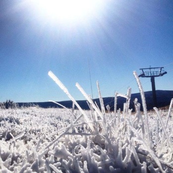 Snowmaking has started in Falls Creek, Victoria.