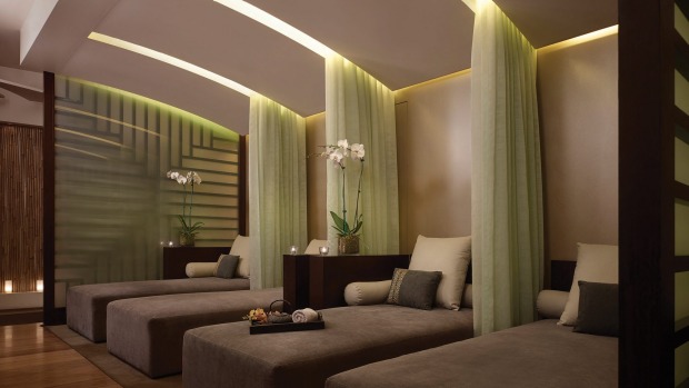 Relaxation room at the Chuan Spa.