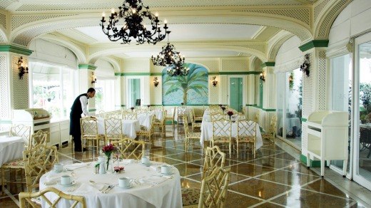 The Copacabana Palace Hotel offers a taste of old-world elegance.