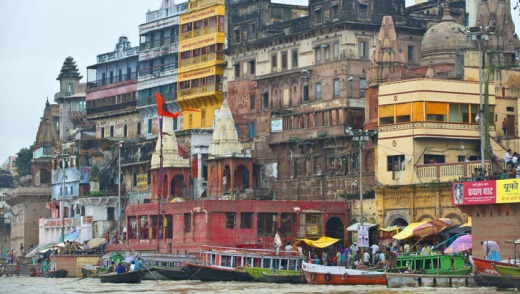 Holy city: Varanasi can overwhelm.