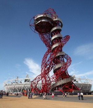 The ArcelorMittal Orbit in the former Olympic stadium is now open to the public.