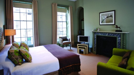 The suites are furnished in elegant creams, browns, eggshell blues, burgundy, sage and greys, with a nod to Georgian ...