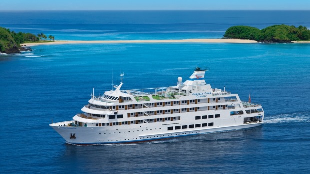 The MV Reef Endeavour leaves Nadi every Tuesday for a four-night cruise.