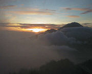 Mt Batur at sunrise