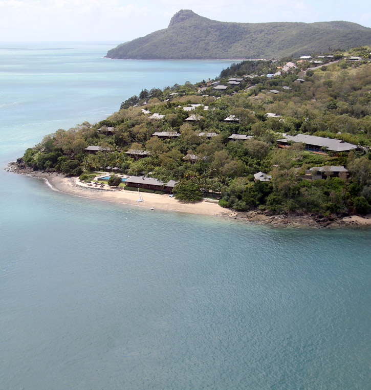 Qualia Resort on Hamilton Island, Australia.