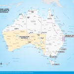 map of Prime Living Locations in Australia