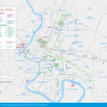 map of Downtown Bangkok Sights and Attractions