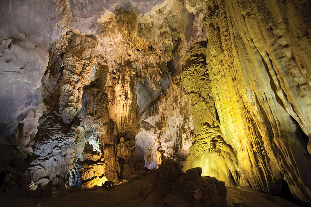 Paradise Cave is one of the few sights in the park that can be visited independently. Photo © Dana Filek-Gibson.