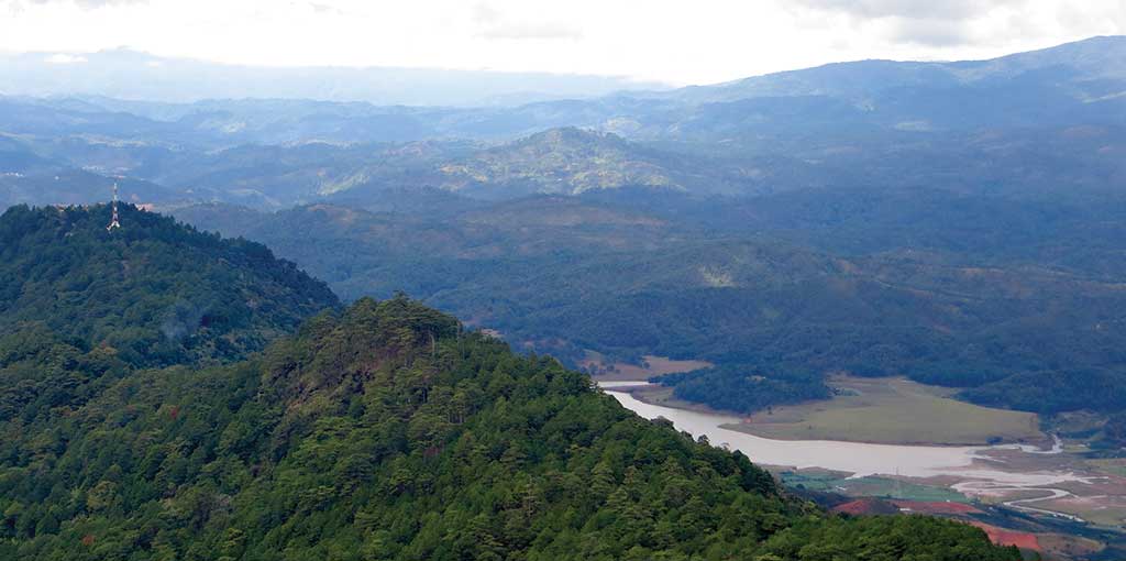 Rada Point, a popular trekking destination on Lang Biang Mountain. Photo © Dana Filek Gibson.