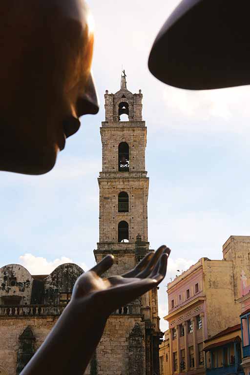 Tower of Basilica San Francisco de Asís. Photo © Christopher P. Baker. 