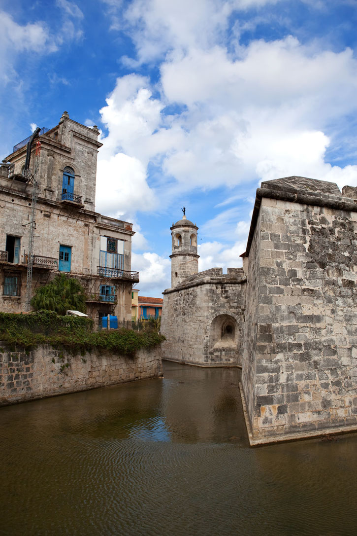 Castillo de la Real Fuerza in old Havana, Cuba.