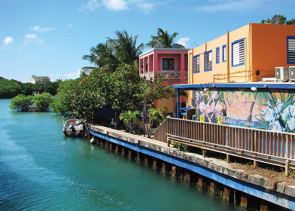 The canal in Dewey, Culebra. Photo © Suzanne Van Atten.