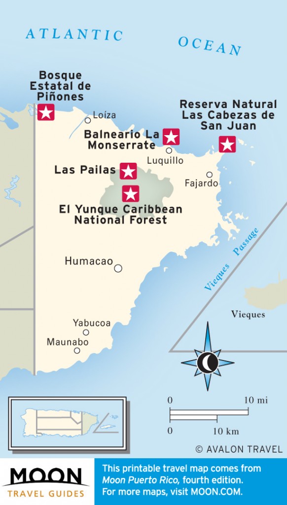 Maps - Caribbean - Puerto Rico 4e  - HL_EastCoast