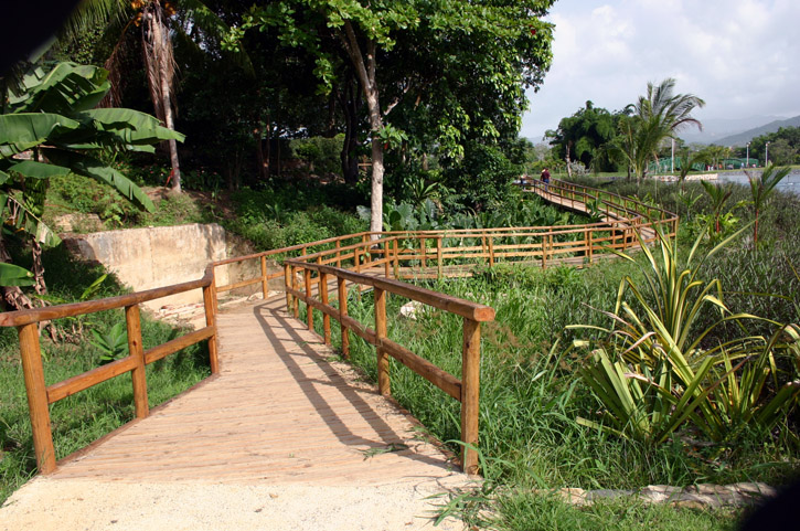 Walkway at Jardín Botánico y Cultural de Caguas.