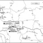 Map of Cordillera Central, Puerto Rico