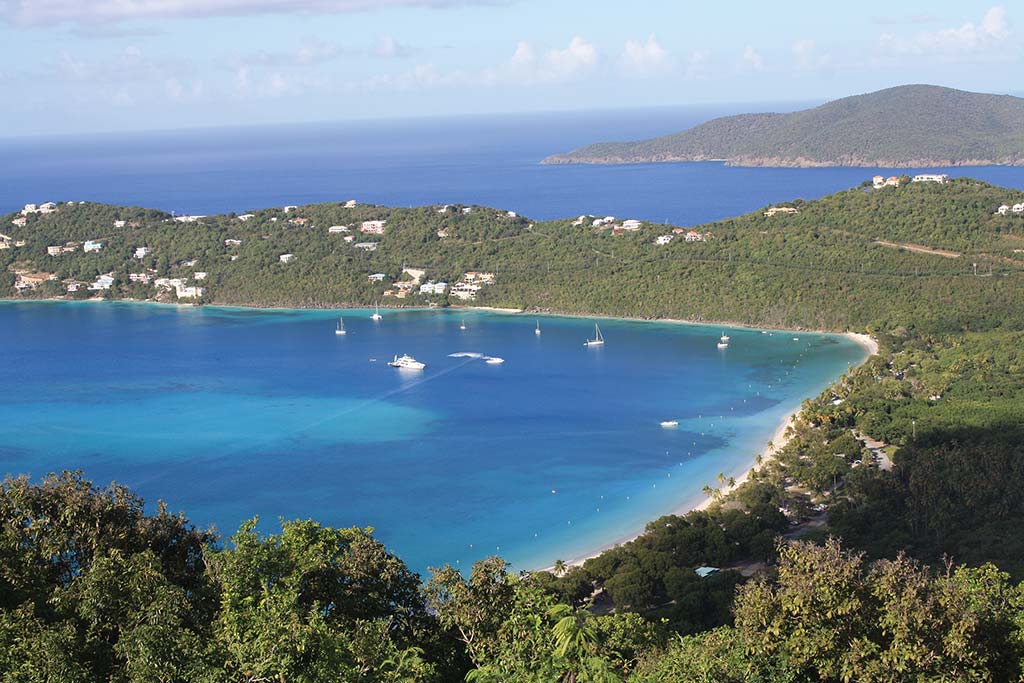 Magen's Bay on St. Thomas. Photo © Susanna Henighan Potter.