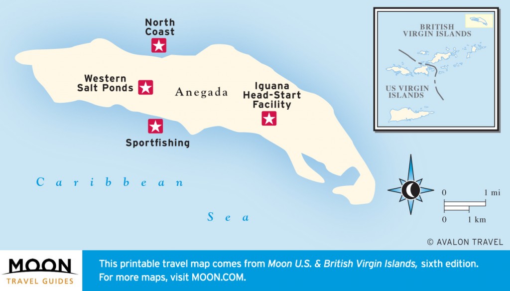 Maps - Caribbean - Virgin Islands 6e - Anegada_HL