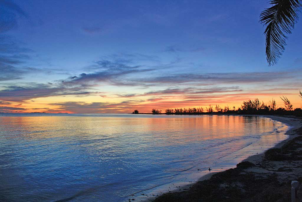 Sunset on Anegada's southern coast. Photo © Susanna Henighan Potter.
