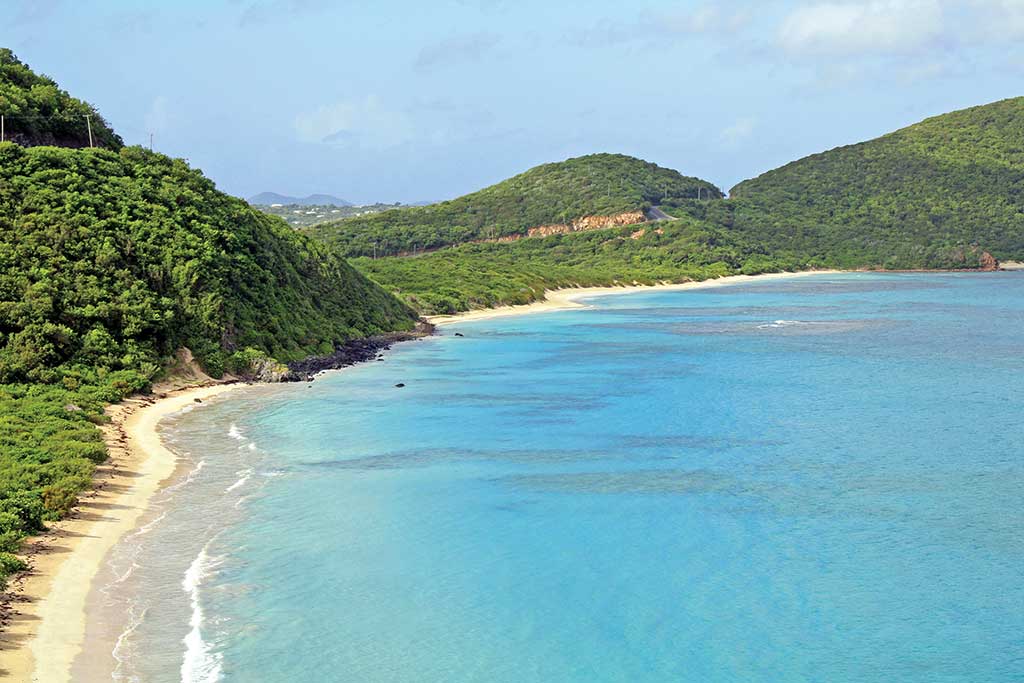 Picturesque and peaceful Savannah Bay in Virgin Gorda. Photo © Susanna Henighan Potter.