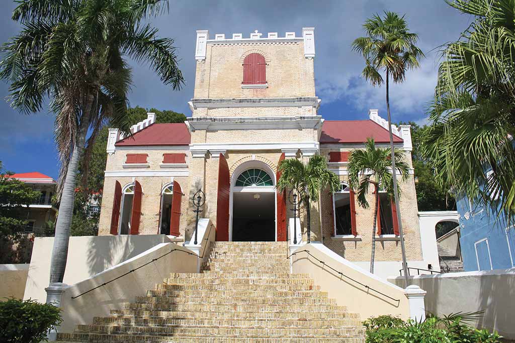 Frederick Lutheran Church on St. Thomas. Photo © Susanna Henighan Potter.