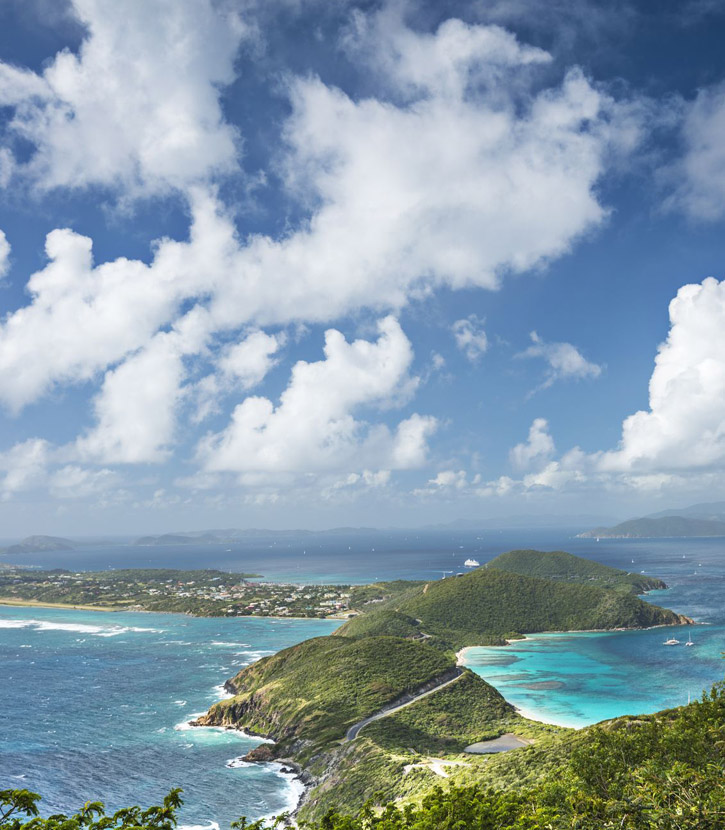 Virgin Gorda in the British Virgin Islands of the Carribean.