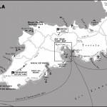 Map of Tortola, Virgin Islands