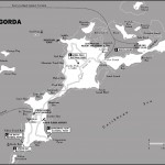 Map of Virgin Gorda, Virgin Islands