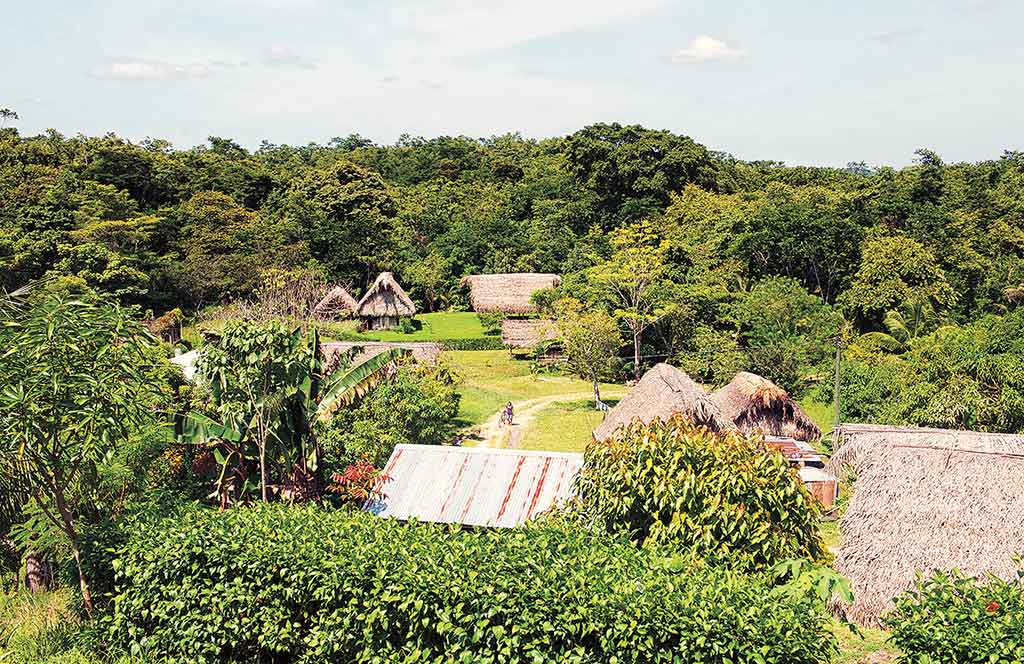 Mayan village of San Pedro Columbia. Photo © Lebawit LIiy Girma.