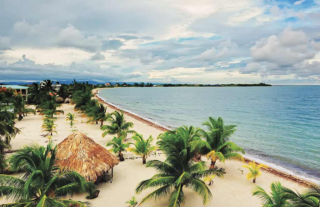 Placencia Village Beach. Photo © Lebawit Lily Girma.