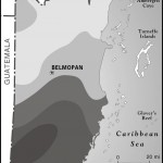 Map of Rainfall in Belize