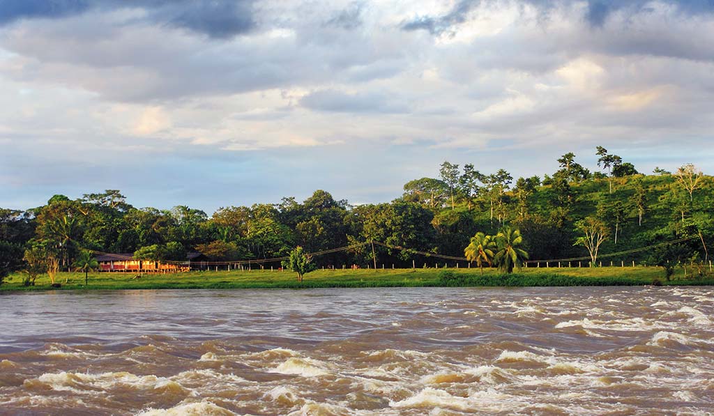 Río San Juan near El Castillo in Nicaragua. Photo © Elizabeth Perkins.
