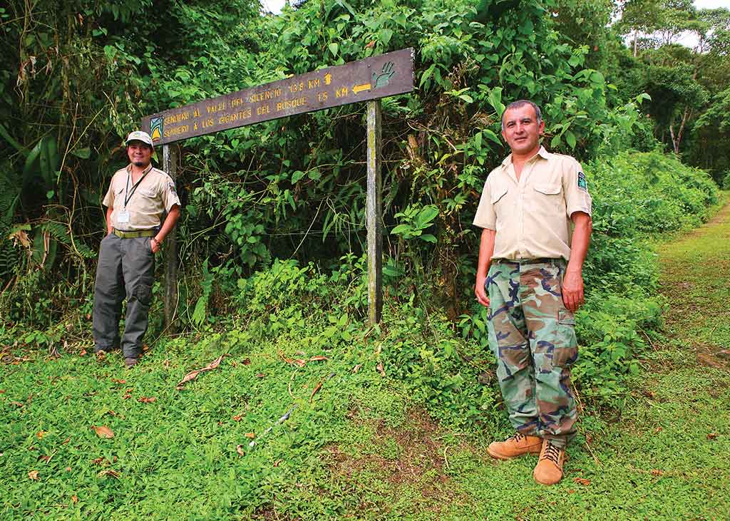 Park rangers at La Armistad National Park. Photo © Christopher P. Baker.