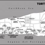 Map of Tortuguero, Costa Rica