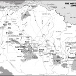 Map of The Northern Zone, Costa Rica