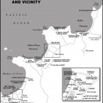 Map of Playas del Coco and Vicinity, Costa Rica
