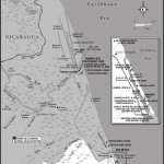 Map of Tortuguero and Barra del Colorado, Costa Rica