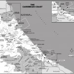Map of Costa Rica's Caribbean Coast