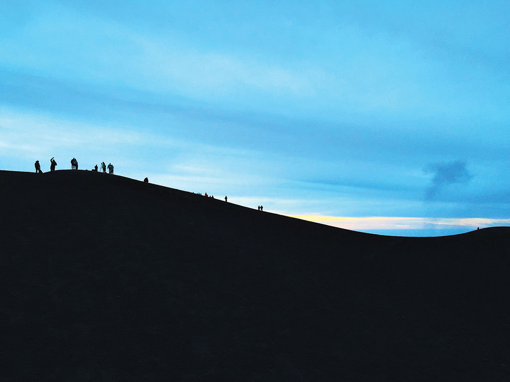 Hiking on Acatenango Volcano. Photo © Al Argueta.